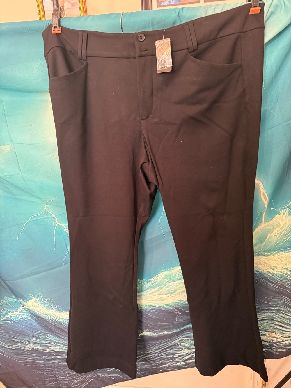 torrid Black Boot-Cut Ponte Pants